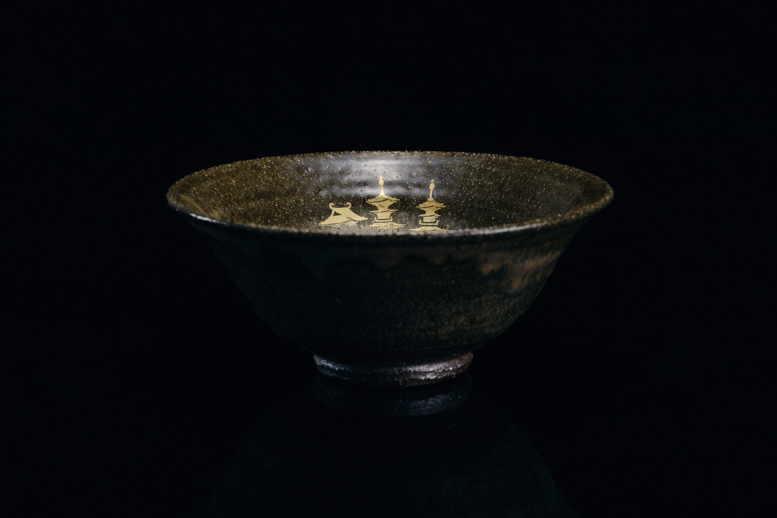 明治期九谷 谷口金陽堂 樹木竹林図徳利 ニ客揃 本物保証 薬師寺東塔基壇土 金彩薬師寺景茶盌 | 尾西 宏紀 | KOGEI STANDARD